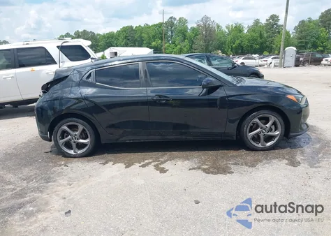 2019 Hyundai Veloster 2.0 из США, поврежденный, VIN KMHTG6AF9KU004053